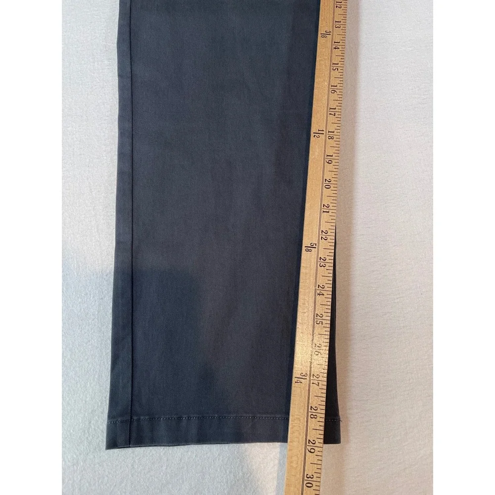 Banana Republic Mens Gray Chino Pants 34x29 Straight Leg Flat Front Trousers NWT